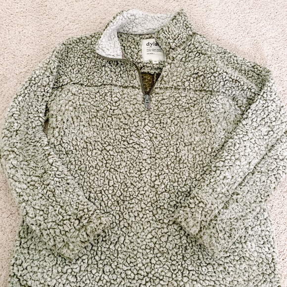Dylan Frosty Tipped Stadium Sherpa Pullover - Picture 1 of 1